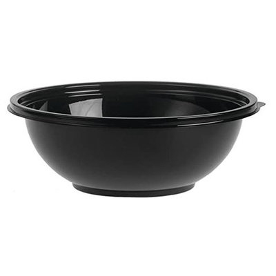 SABERT BOWL PLASTIC 5LB (80OZ) BLACK